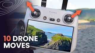 10 Cinematic DRONE Moves To Fly Like a PRO  DJI Mini 4 Pro  Mini 3 Pro Tips For Beginners