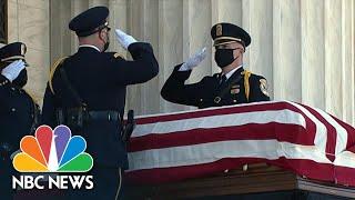 Ruth Bader Ginsburg Honored At The Supreme Court  NBC Nightly News