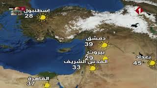 النشرة الجوية ليوم 25 - 06 - 2024