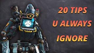 20 TIPS U ALWAYS IGNORE - Apex Legends  Tips and tricks