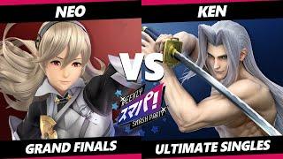 Sumapa 141 GRAND FINALS - KEN Sephiroth Vs. Neo Corrin Smash Ultimate - SSBU