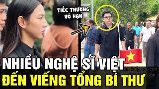 Các hoa hậu hot tiktoker nghệ sĩ ĂN MẶC GIẢN DỊ tới kính viếng cố TBT Nguyễn Phú Trọng  TB TREND