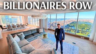 Living in a $45000000 NYC Penthouse Apartment on Billionaires Row