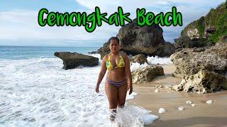 PANTAI YANG SEPI COCOK BERDUAAN #cemongkakbeach #pecatu #mamamuda #kinayabali