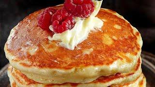 Pancakes recipe without flour. 5 minutes healthy breakfast