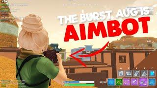 The *NEW* Burst AUG is AIMBOT  Strucid Chapter 2