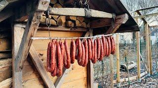 Wurst selber machen Wurst Räuchern. Krakauer machen