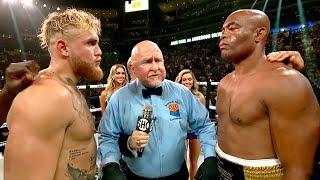 Jake Paul USA vs Anderson Silva Brazil  BOXING fight HD