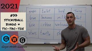 ESL Games GWG #77 Stickyball Bingo and Tic Tac Toe