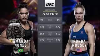 UFC_____AMANDA NUNES _ VS _ RONDA ROUSEY