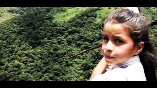 Zipline commute Columbia kids cross canyon to reach school Learning World S1E04 part 13