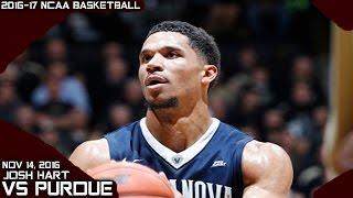 Josh Hart Villanova Full Highlights vs Purdue 11-14-16 24 Pts