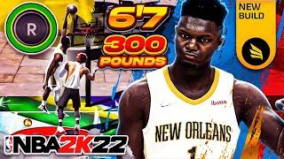 67 300 Pound Paint Beast Is The PERFECT Zion Williamson Build NBA 2K22