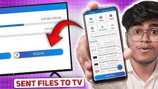 How To Send Files To TV  Android Tv  Tv Multishare