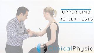 Upper Limb Reflex Tests including Babinski and Clonus  Clinical Physio