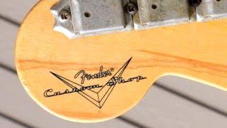 This Custom Shop Strat is TASTY  2012 Fender 1960 Reissue Stratocaster Candy Tangerine Orange