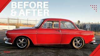 1965 Volkswagen Notchback  RARE FIND   Watch Transformation 