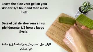 How to use aloe vera to permanently get rid of unwanted facial body and pubic hair