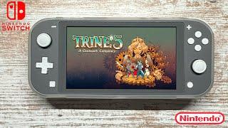 Trine 5 A Clockwork Conspiracy Nintendo Switch Lite Gameplay