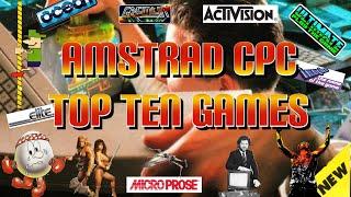 AMSTRAD CPC  TOP 10 GAMES