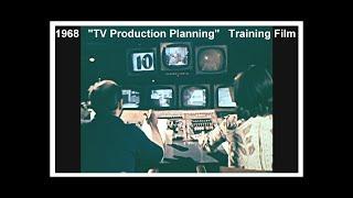 Vintage 1968 TV Production Planning training film filming video technology BBC Ackland