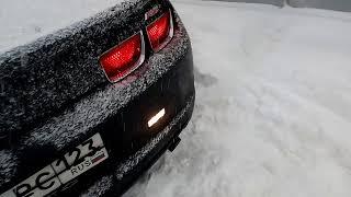 Chevrolet Camaro V Сonvertible - зима в Питере