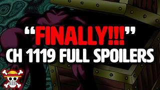 WE FINALLY GOT HIM  One Piece Chapter 1119 Full Spoilers
