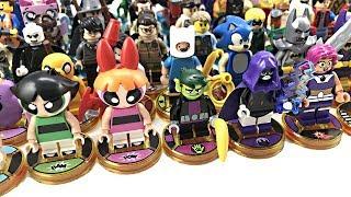 ALL LEGO Dimensions Characters EVER All 9 Waves 2015 - 2017