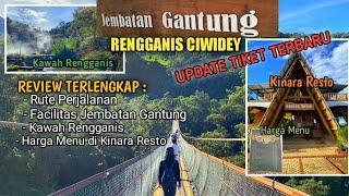 Jembatan gantung rengganis  Review Terlengkap Rute PerjalananJembatan Gantung & Kawah Renggnis