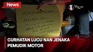 Mudik Lebaran 2024 Curhatan Lucu Pemudik Nan Jenaka Hiasi Belakang Motor - Breaking News 0604