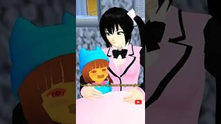 KAK SAKURA MERAWAT BABY MIO SAKIT PERUT #sakuraschoolsimulator #sakura #shorts