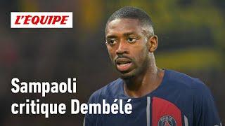 PSG - Ousmane Dembélé sait-il seulement se faire briller lui-même ?