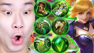 Build Fanny Pakai Semua Item Hijau - Mobile Legends