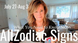 ALL ZODIAC SIGNS  What You Need To Know RIGHT NOW  July Saturday Tarot Reading