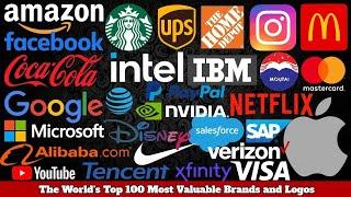 The World’s Top 100 Most Valuable Brands and Logos 2023