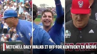 KENTUCKY WALKS IT OFF IN OMAHA  Wildcats FIRST-EVER MCWS WIN   Mens College World Series