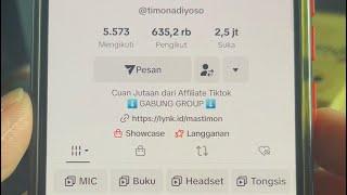 Cara daftar masuk Group Telegram belajar Affiliate Tiktok