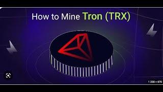 START 27 12 22 TRON MININGspace Minimum deposit 10 TRX Minimum withdrawal 5 TRX daily 50%