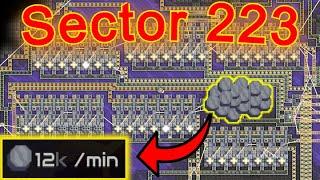 Building a HUGE Silicon Factory in Sector 223  Mindustry Conquest ep.19