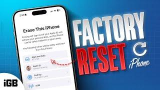 How to Factory Reset iPhone Before Selling 2024 Guide