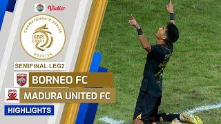 Borneo Samarinda FC VS Madura United FC - Highlights  Championship Series BRI Liga 1 202324