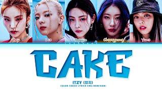 ITZY CAKE Lyrics 있지 CAKE 가사 Color Coded Lyrics