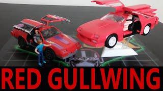 RED GULLWING RAMEN TOY MAKINA TEST SHOT AND COMPARISON