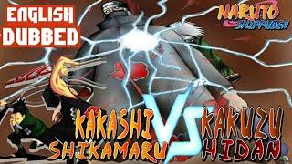 KAKASHI VS KAKUZU  SHIKAMARU VS HIDAN  TEAM 10  ENGLISH DUBBED FULL FIGHTHD #ANIME #NARUTO