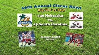 2012 Citrus Bowl Nebraska v South Carolina One Hour