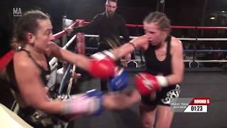 Muay Thai Mayhem 29 Feb 2020 - Holly Spence vs Agnieszka Jaron