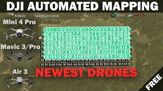 FINALLY DJI Mini 4 Pro Mavic 3 and Air 3 Automated 3D Drone Mapping and Photogrammetry