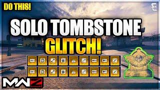 *EASY* SOLO TOMBSTONE GLITCH & DUPLICATION GLITCH NO scorcher NEEDED -MW3 ZOMBIES GLITCH