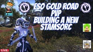 ESO - Building a better stamsorc come say hi - join my discord