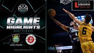 Lenovo Tenerife v Hapoel Jerusalem  Semi Finals Game 1  HL - Basketball Champions League 202223